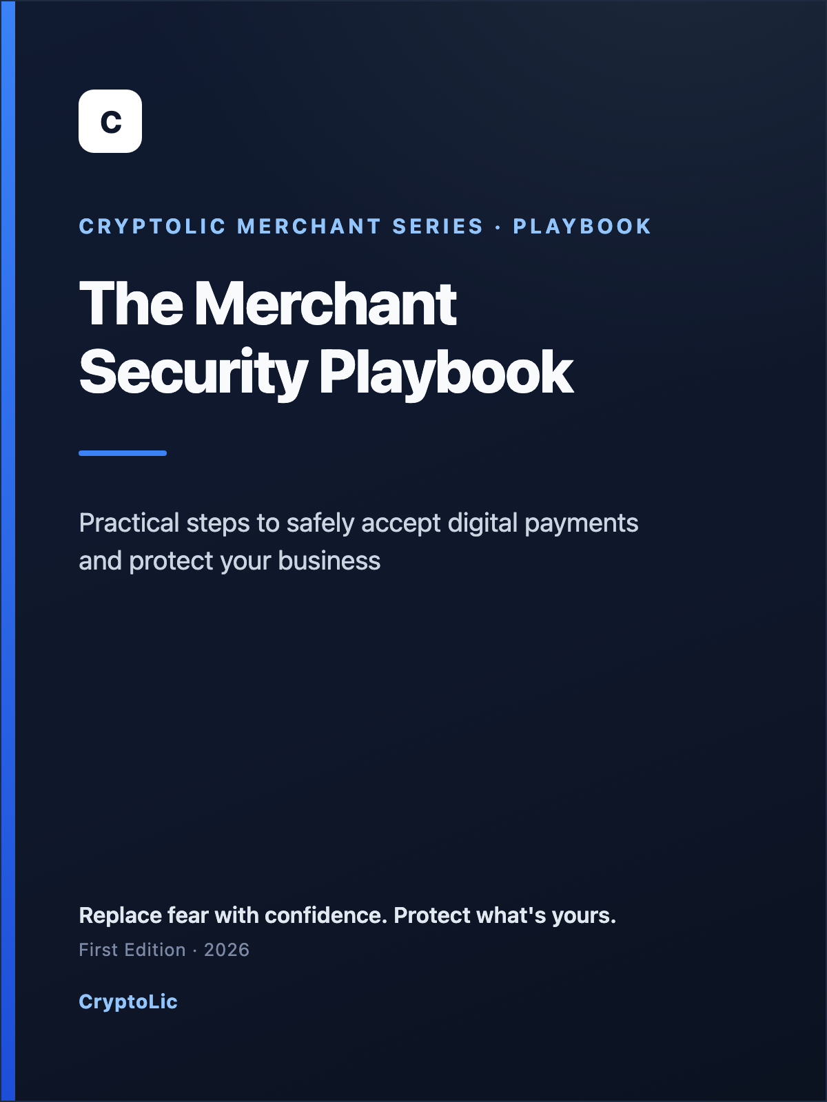 The Merchant Security Playbook cover